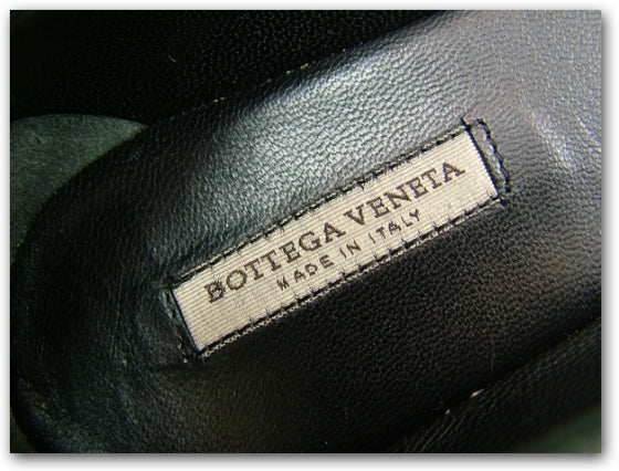 Leather Wing Tip Flats 35 Nero