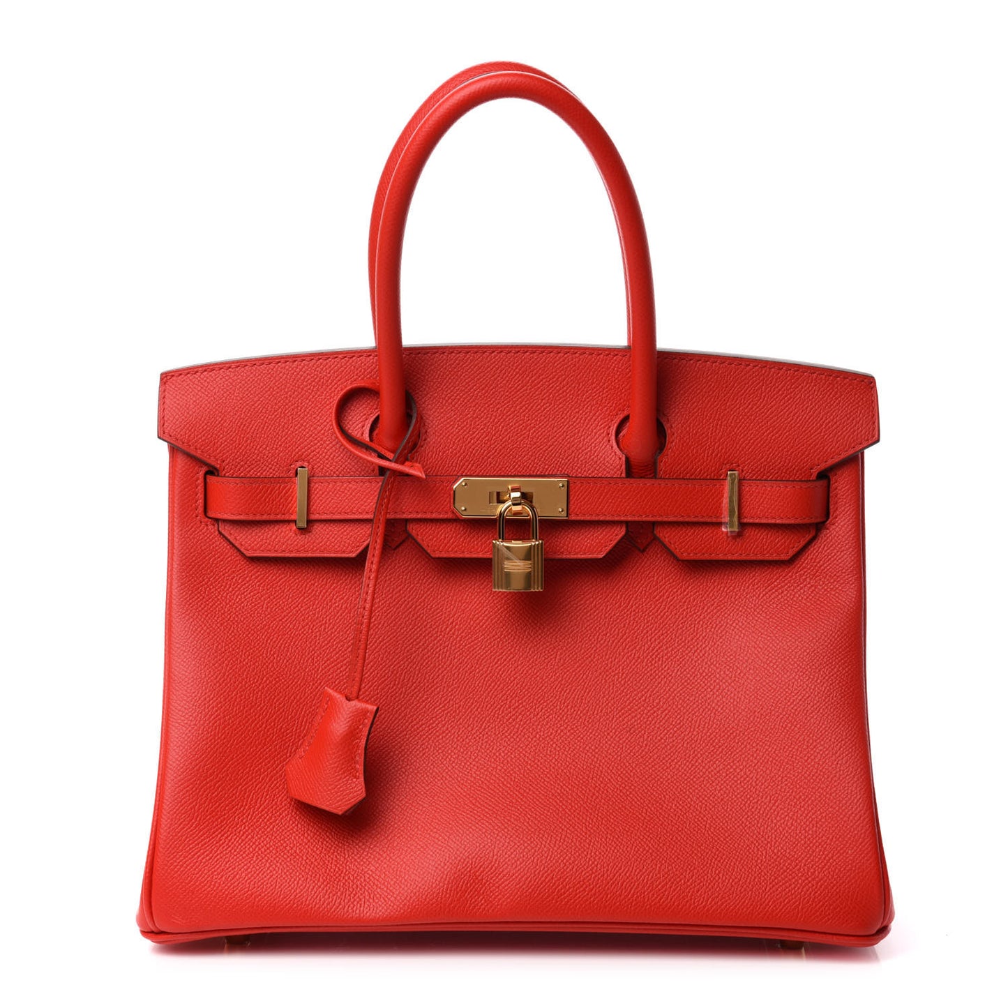 Epsom Birkin 30 Rouge De Coeur