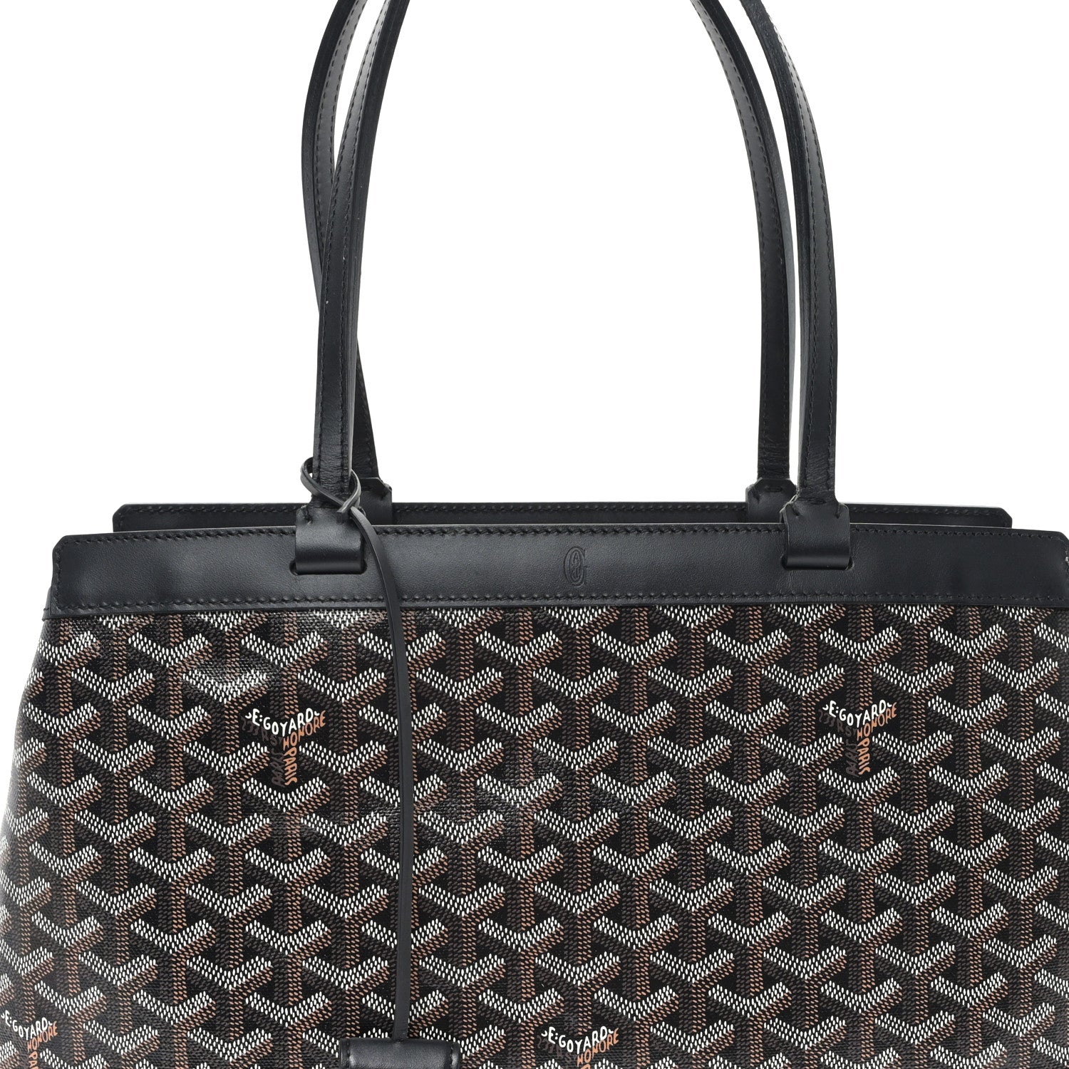 Goyard Goyardine Bellechasse PM Black 6 of 12