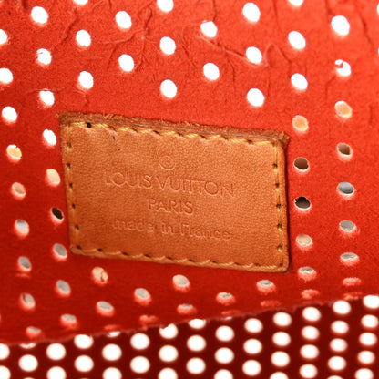 Louis Vuitton Monogram Perforated Speedy 30 Orange 10 of 17
