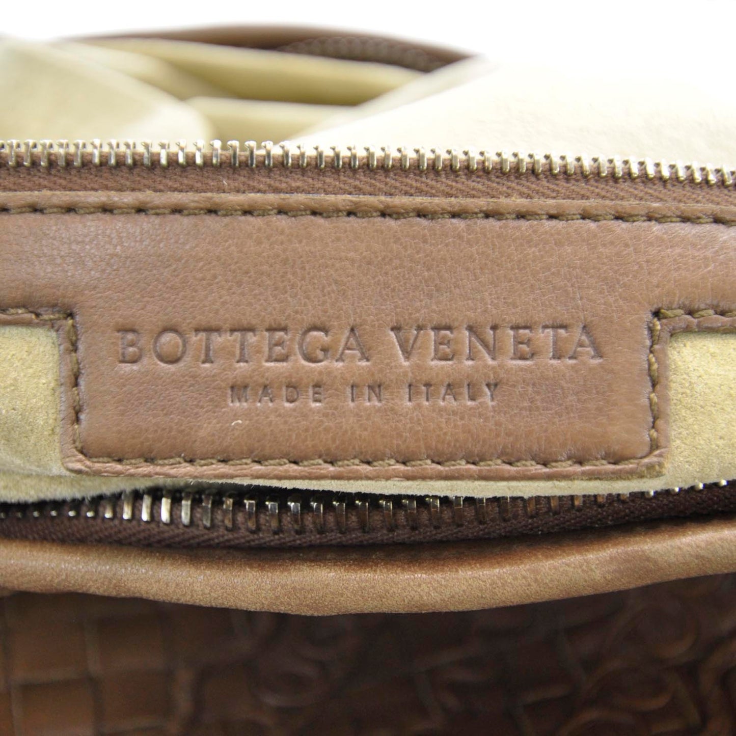 Nappa Intrecciato Large Veneta Hobo Noce