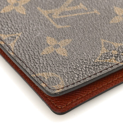 Louis Vuitton Monogram Simple Checkbook Holder Wallet Cover 8 of 8