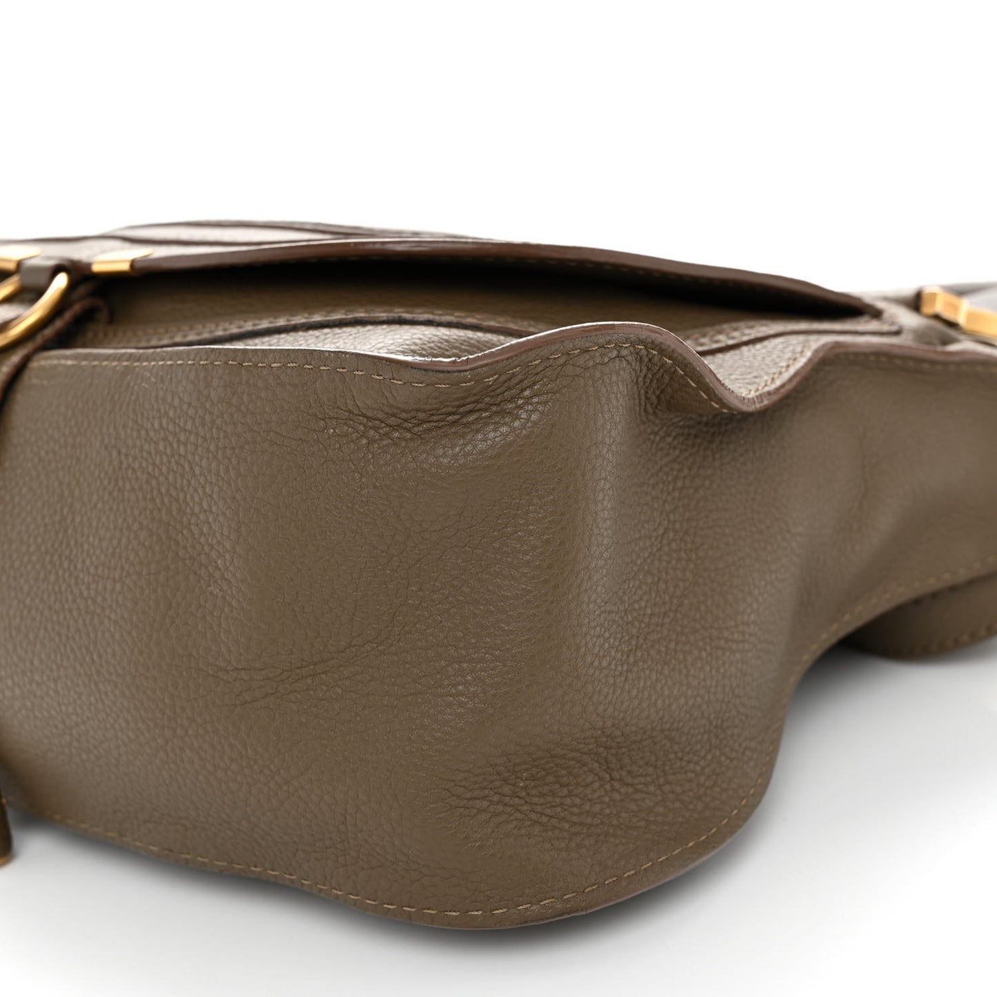 Calfskin Medium Marcie Satchel Anchor Grey