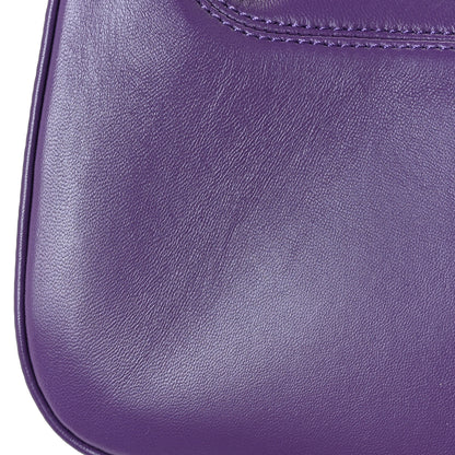 Valentino Garavani Nappa Stud Sign Hobo Indian Violet 17 of 18