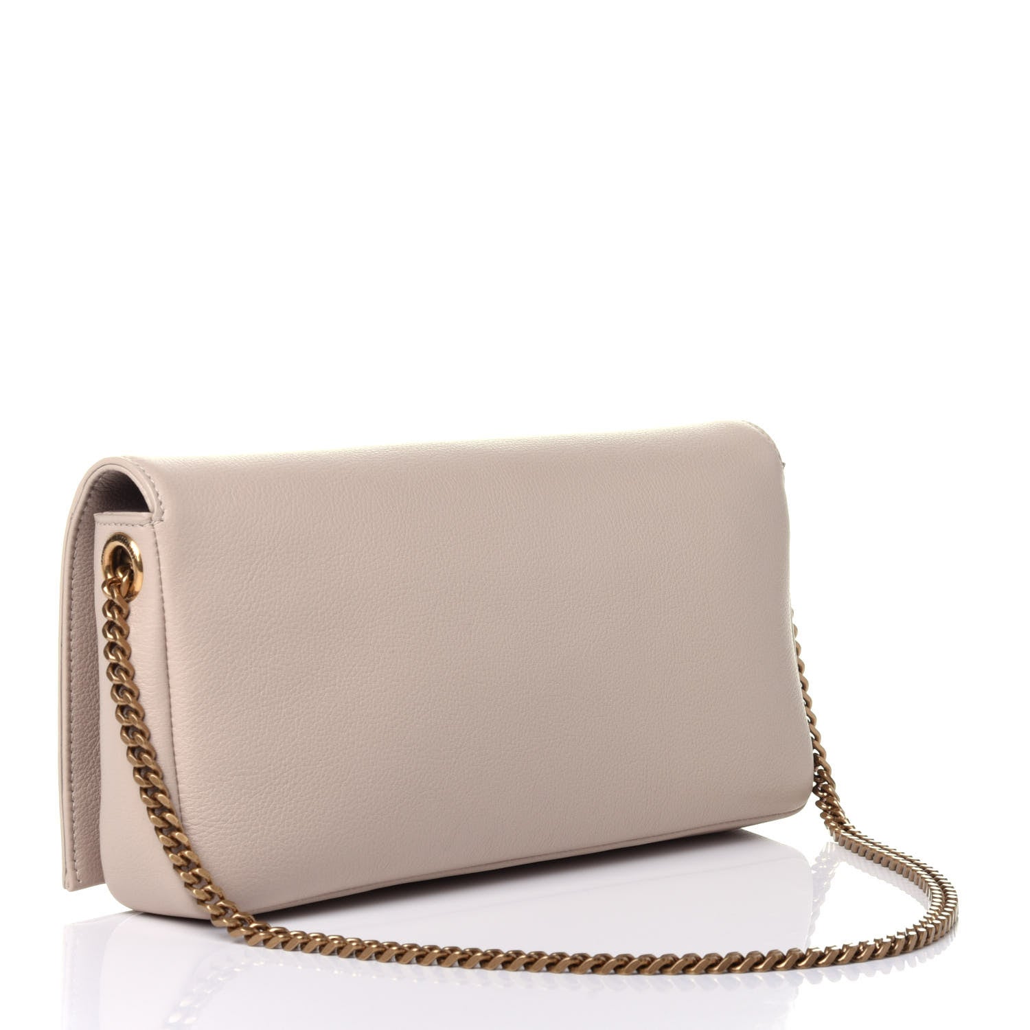 Saint Laurent Calfskin Medium Monogram Kate 99 Oat 4 of 11