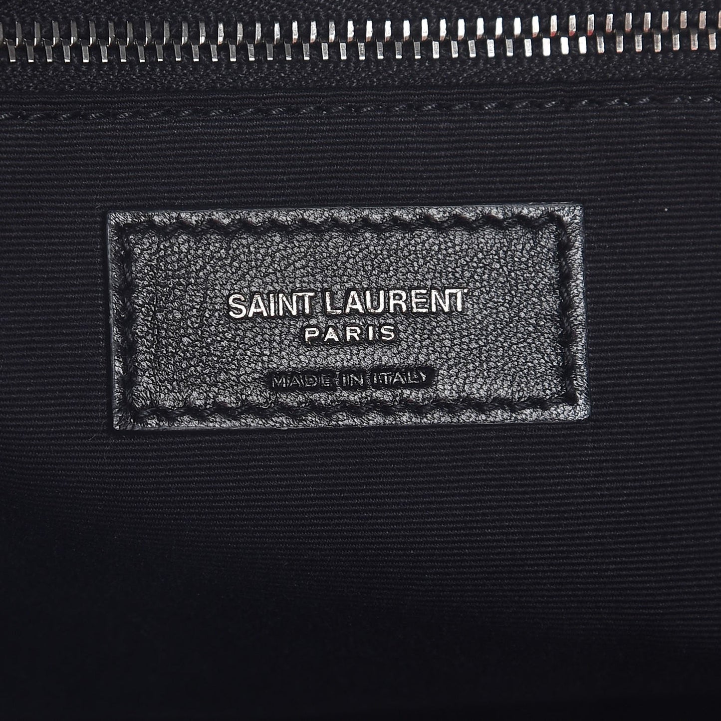 Lambskin Patchwork Jamie Drawstring Bag Black