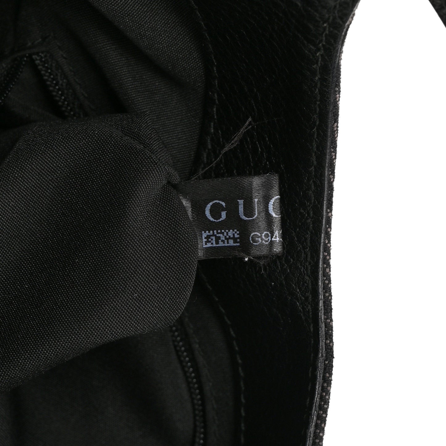 Monogram Hobo Black
