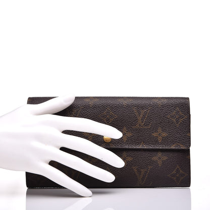 Louis Vuitton Monogram Sarah Wallet 2 of 8