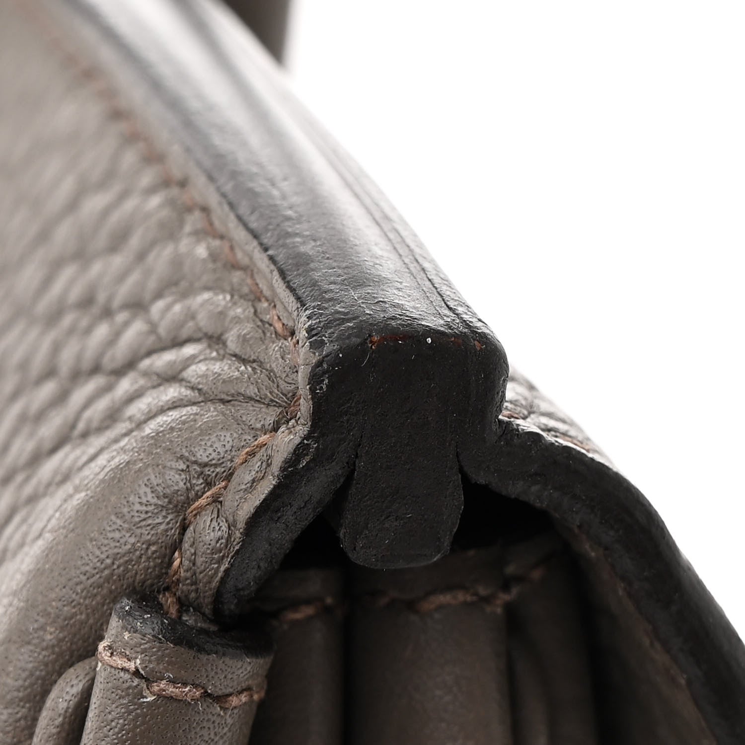 Hermes Taurillon Clemence Birkin 30 Etain 12 of 15