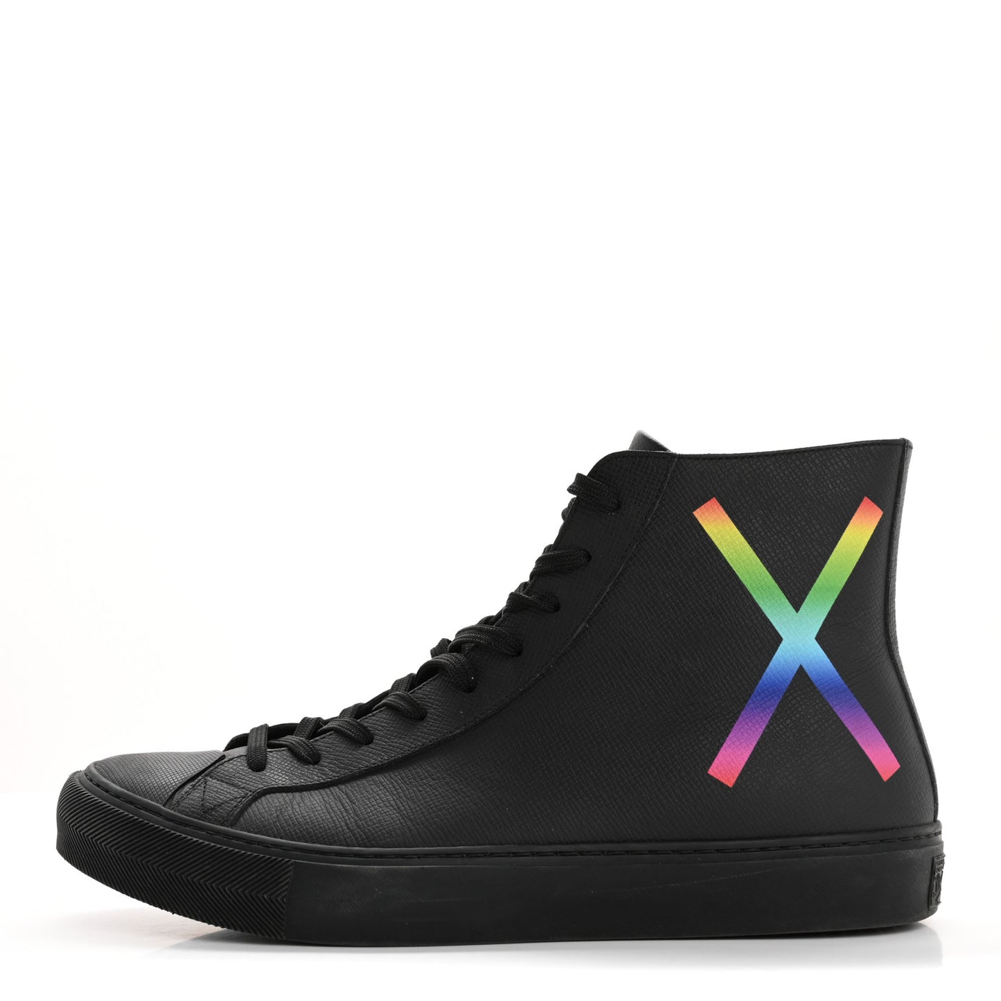 Calfskin LV Tattoo Sneaker Boots 8 Black