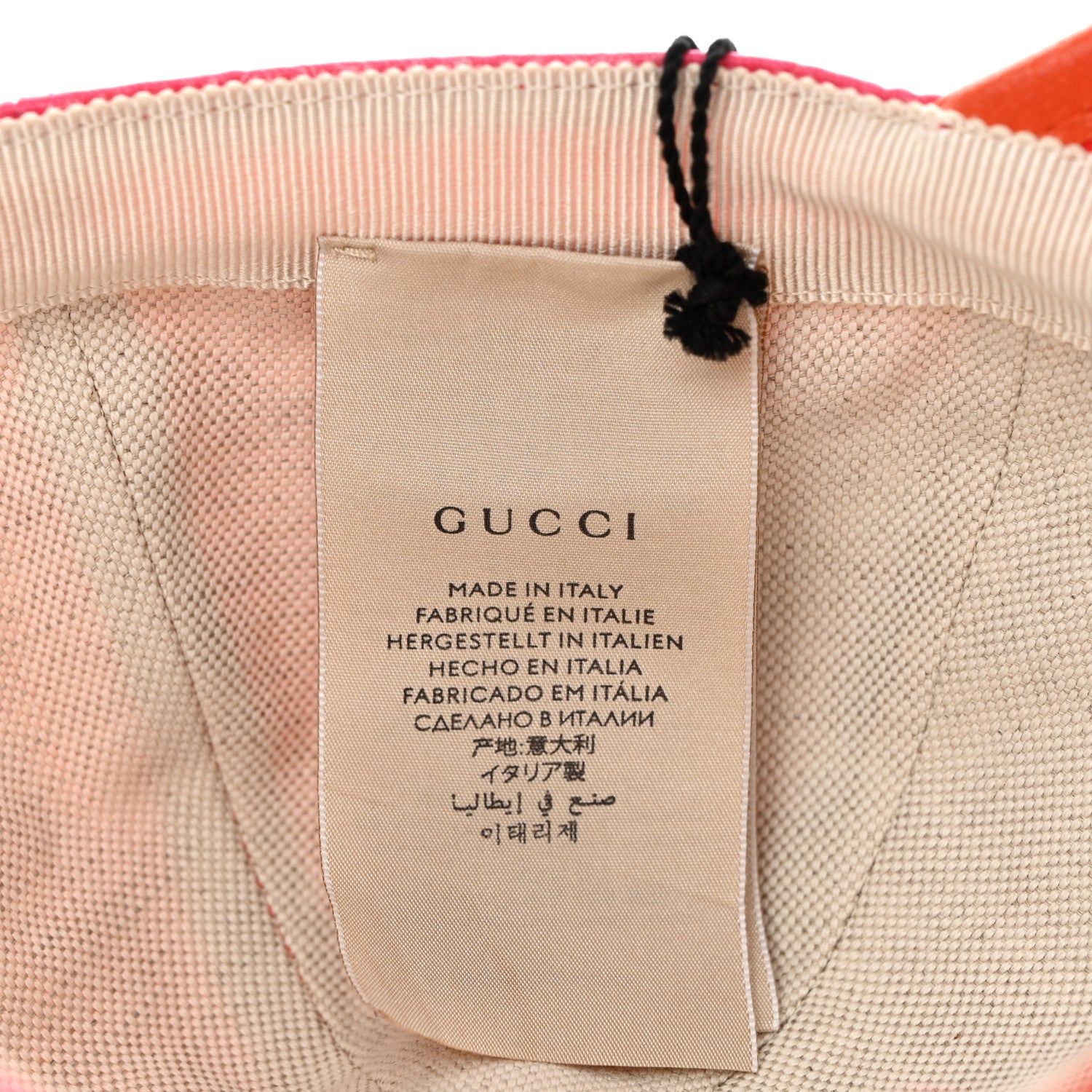 Gucci X ADIDAS Satin Trefoil Logo MC Rolly Baseball Hat Fuxia Red 9 of 10