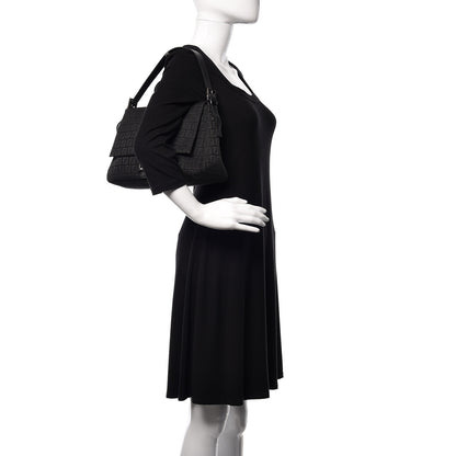 Fendi Zucchino Mama Baguette Black 2 of 15