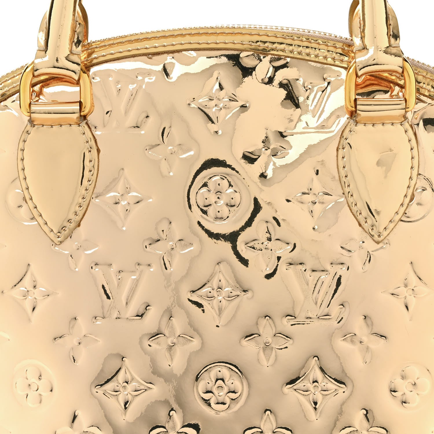 Louis Vuitton Monogram Miroir Lockit Gold 8 of 10