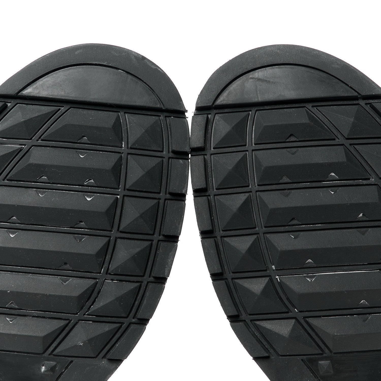 Valentino Garavani VALENTINO GARAVANI Calfskin Ruffle Heart Love Combat Boots 41 Black 10 of 11