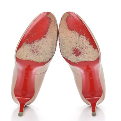 Christian Louboutin Kid New Simple 100 Pumps 39.5 Nude 5 of 10