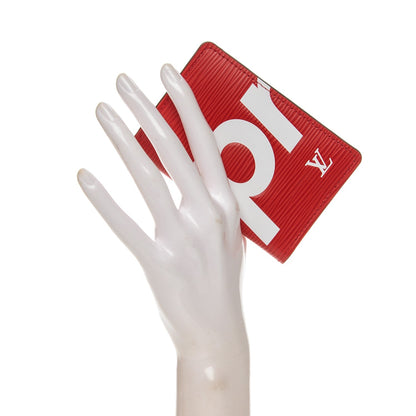 Louis Vuitton X SUPREME Epi Pocket Organizer Red 2 of 7