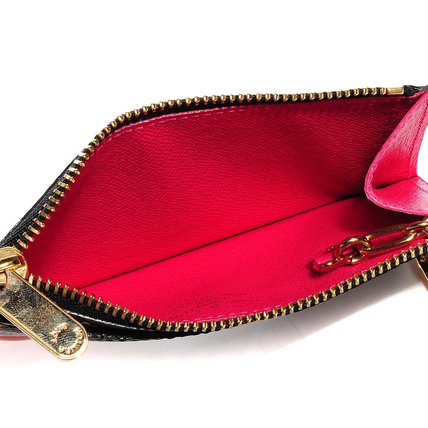 Monogram Multicolor Key Pouch Black Grenade