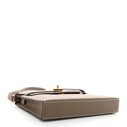 Hermes Madame Calfskin Kelly Elan Etoupe 4 of 11