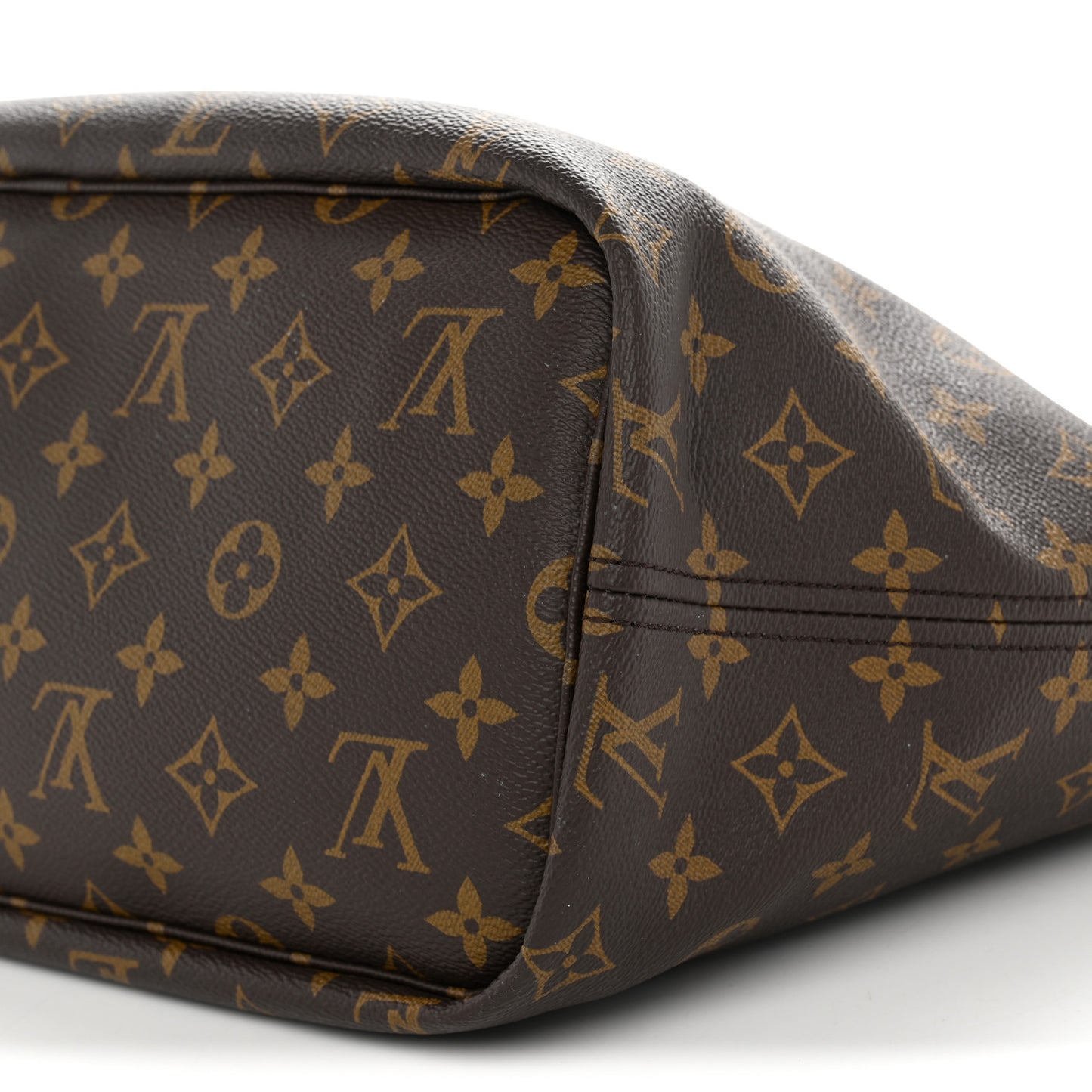 Monogram Inside Out Neverfull Bandouliere MM Rouge Sari