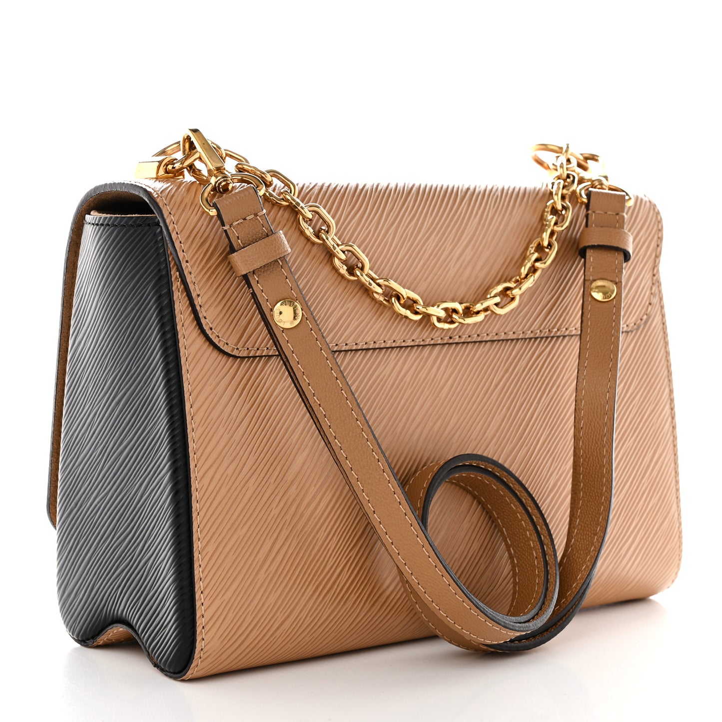 Epi Twist Shoulder Bag MM Camel