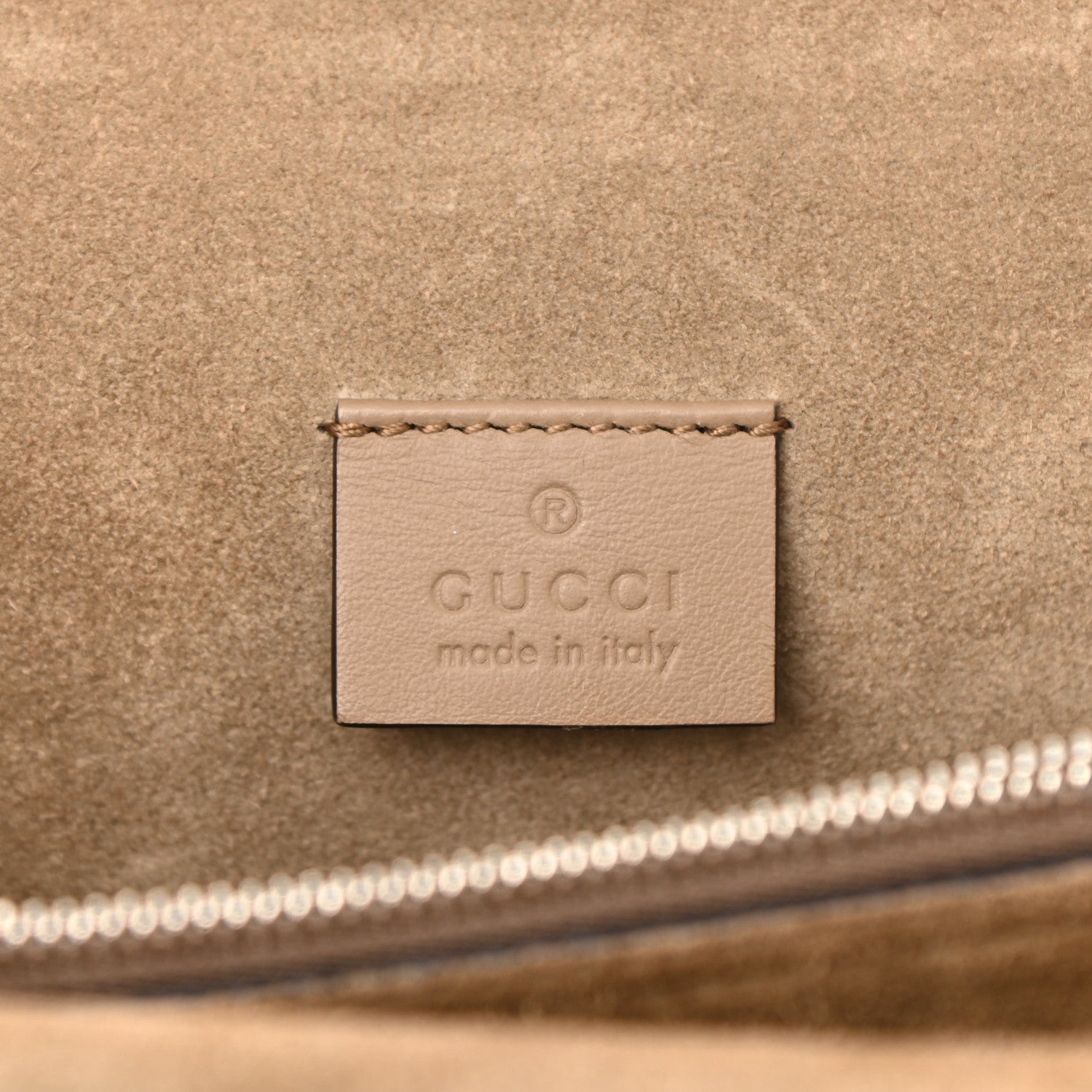 Gucci GG Supreme Monogram Medium Dionysus Shoulder Bag Taupe 6 of 14