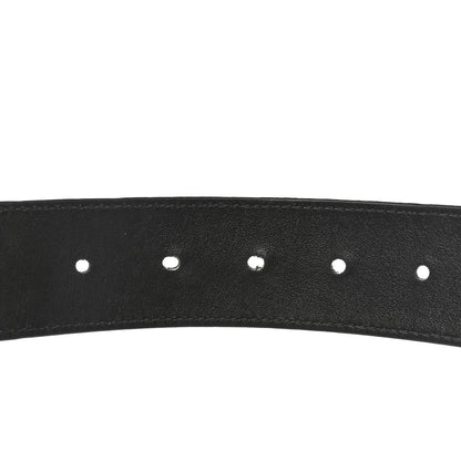 Gucci Calfskin Double G 20mm Belt 85 34 Black 3 of 4