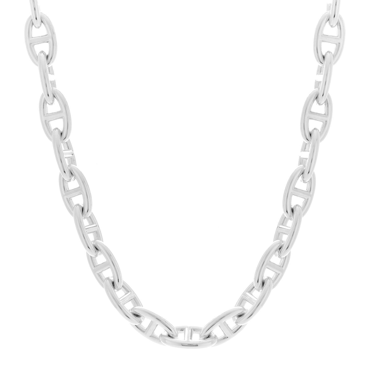 Sterling Silver GM Chaine D'Ancre Necklace