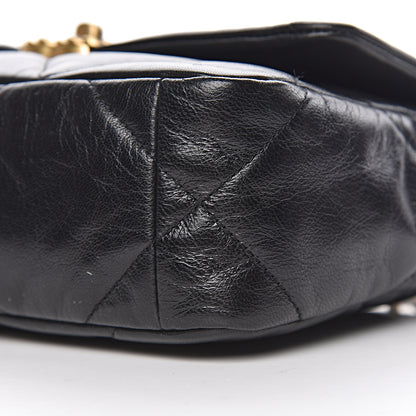 Chanel Lambskin Quilted Medium 19 Flap Black 9 of 11