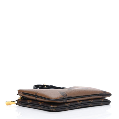 Louis Vuitton Reverse Monogram Giant Double Zip Pochette 4 of 10