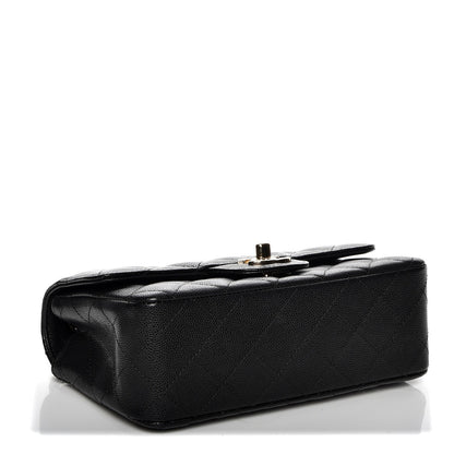 Chanel Caviar Quilted Mini Rectangular Flap Black 4 of 8