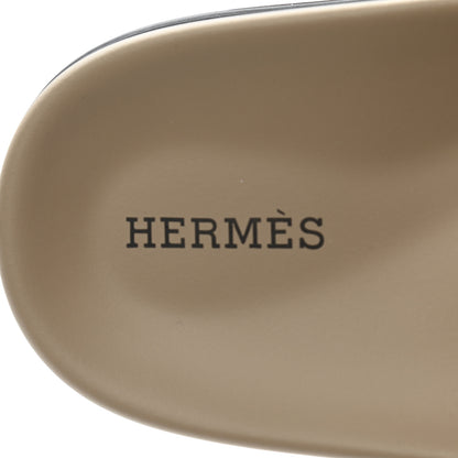Hermes Suede Goatskin Chaine d'Ancre Womens Chypre Sandals 39 Beige Sable 7 of 9