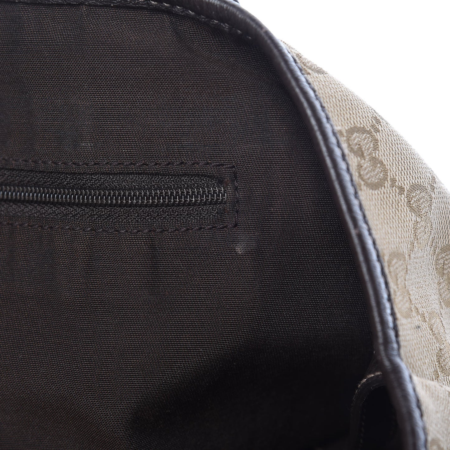 Monogram Small Pelham Shoulder Bag Dark Brown