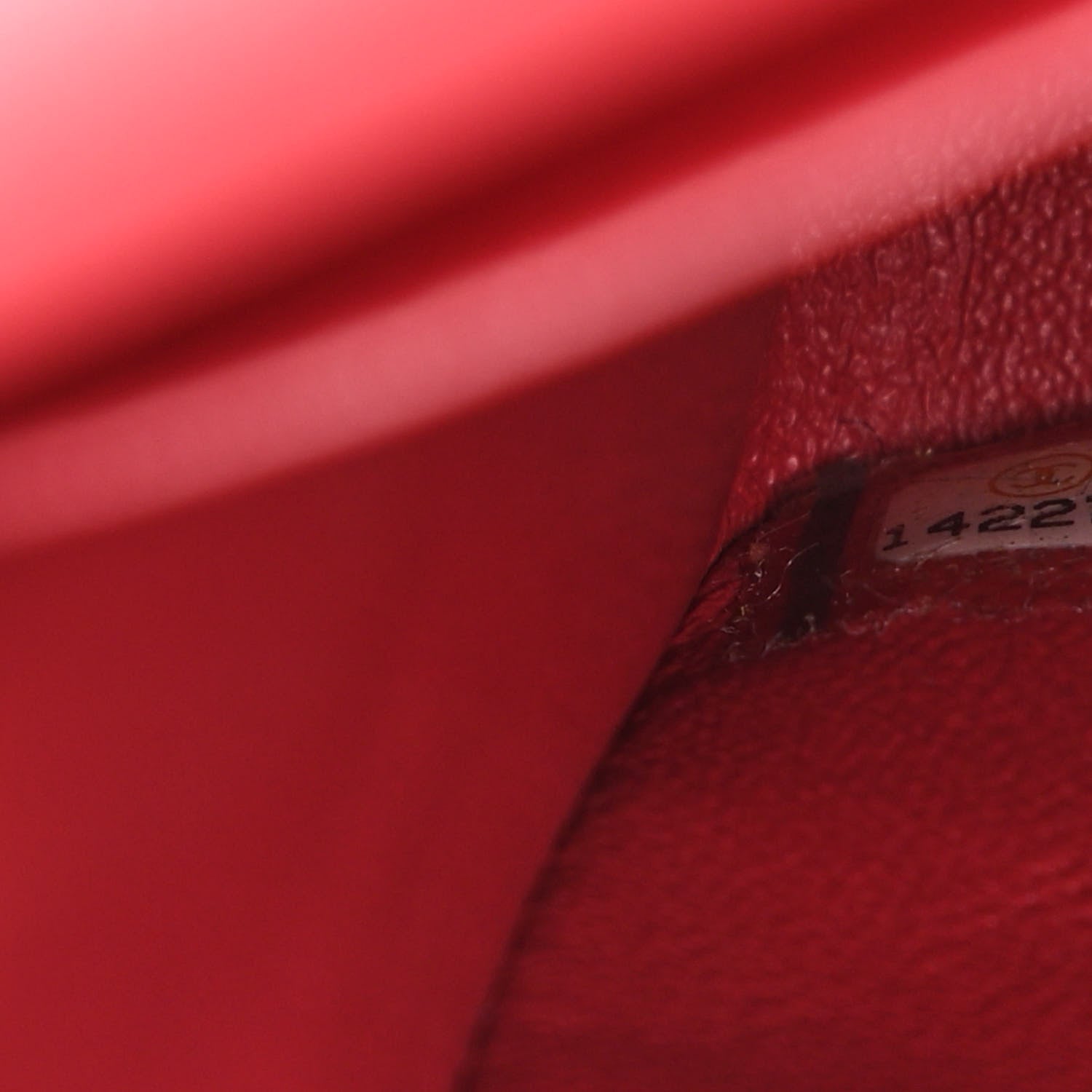 Chanel Caviar Quilted Medium Double Flap Red 7 of 10