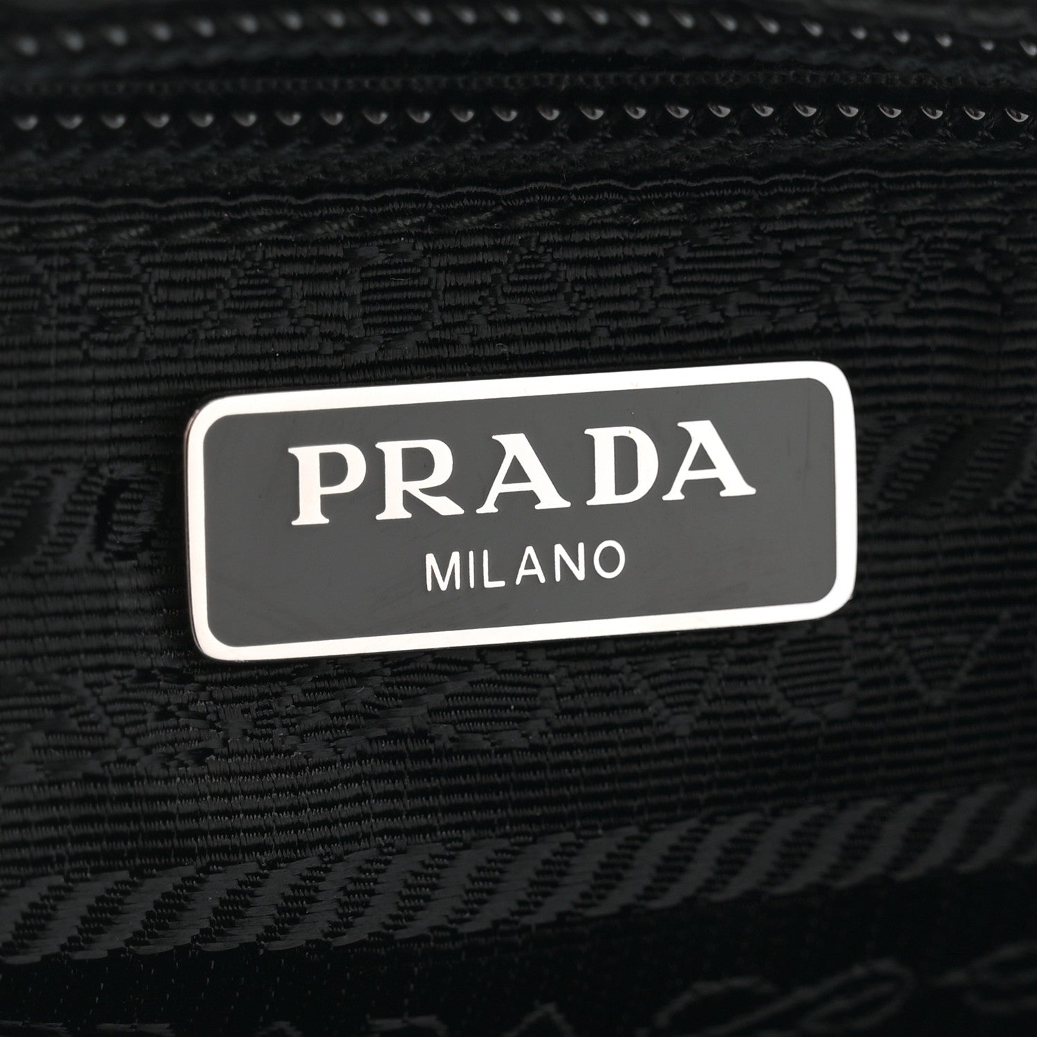 Prada Re-Nylon Vela Pouch Black 6 of 10