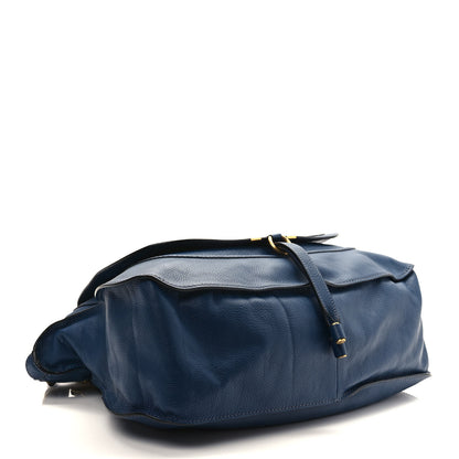Chloe Calfskin Small Marcie Satchel Royal Navy 4 of 9