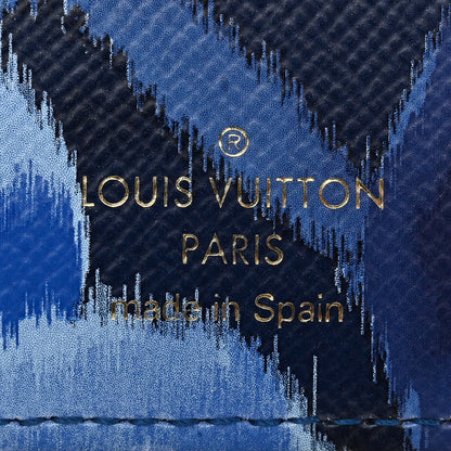 Louis Vuitton Monogram Articles de Voyage Ikat Insolite Wallet Grand Blue 6 of 12