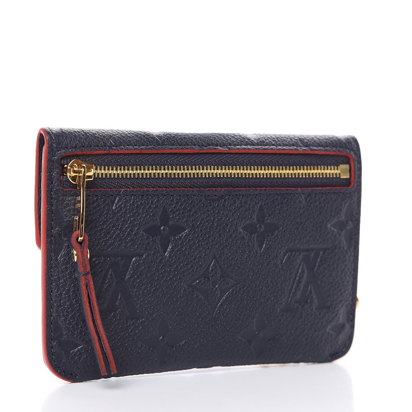 Empreinte Key Pouch Marine Rouge