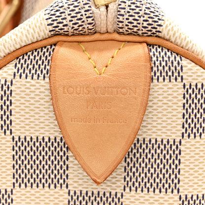 Louis Vuitton Damier Azur Speedy 30 6 of 13