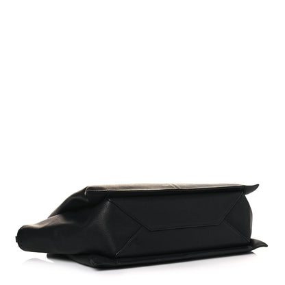 Celine Baby Grained Calfskin Medium Tri-Fold Bag Black 3 of 13