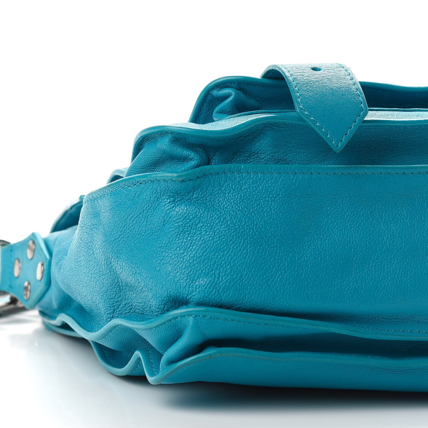 Lambskin Medium PS1 Satchel Turquoise