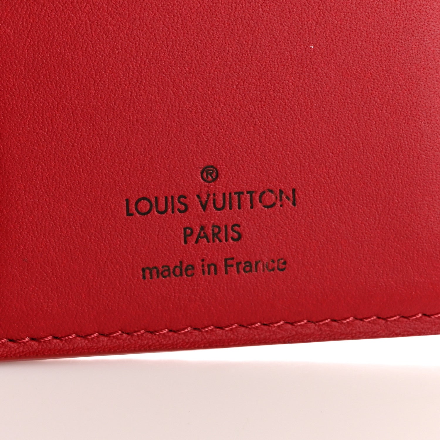 Louis Vuitton Taurillon Capucines Compact Wallet Rubis 6 of 10