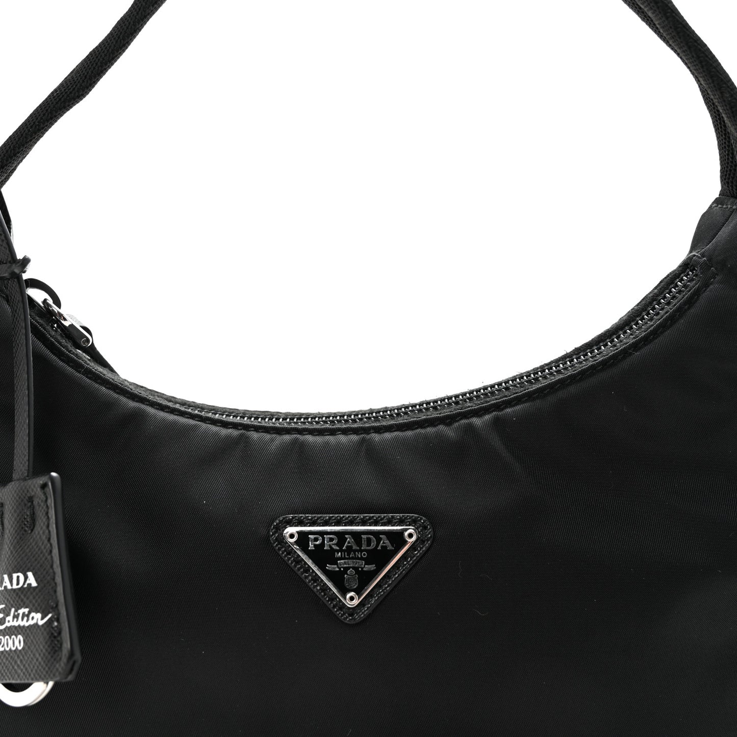 Tessuto Nylon Mini Re-Edition 2000 Bag Black