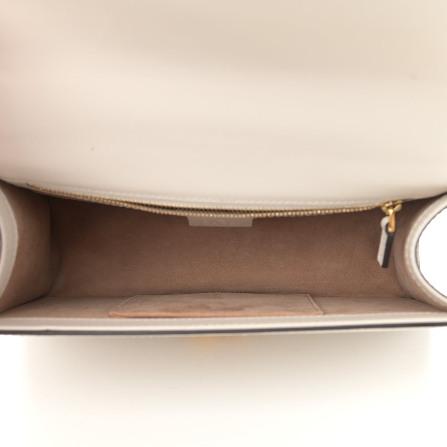 Calfskin Small Sylvie Shoulder Bag Off White