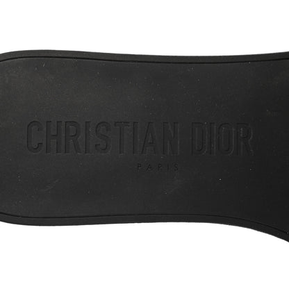 Christian Dior Matte Calfskin Pearl Dio(r)evolution Slide Sandals 39 Black 8 of 10