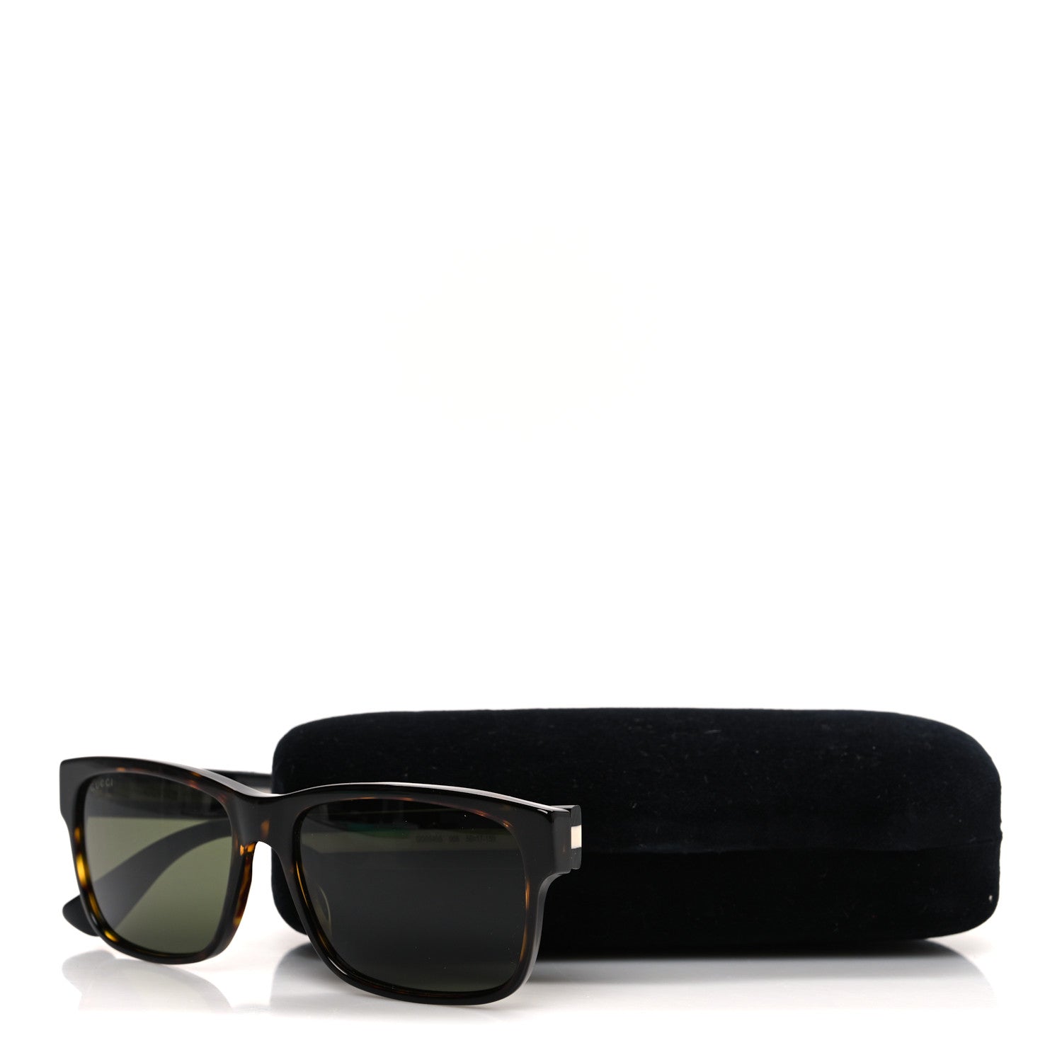 Gucci Acetate Square Frame Web Sunglasses GG0340S Havana 8 of 8