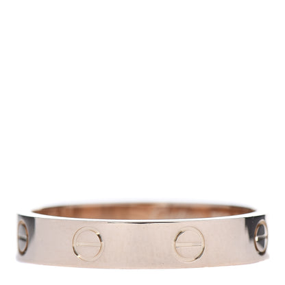 Cartier 18K Pink Gold 3.5mm LOVE Wedding Band Ring 60 9 3 of 4