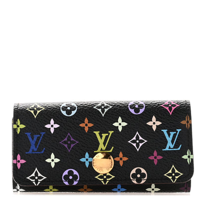 Louis Vuitton Monogram Multicolor Multicles 4 Key Holder Black Grenade 1 of 7