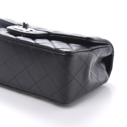 Chanel Lambskin Quilted Mini Rectangular Flap Black 7 of 11