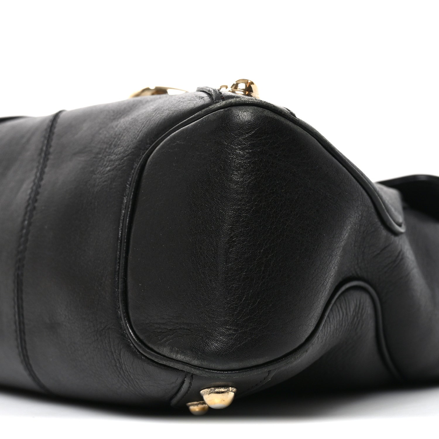 Gucci Calfskin Horsebit Flap Black 10 of 10