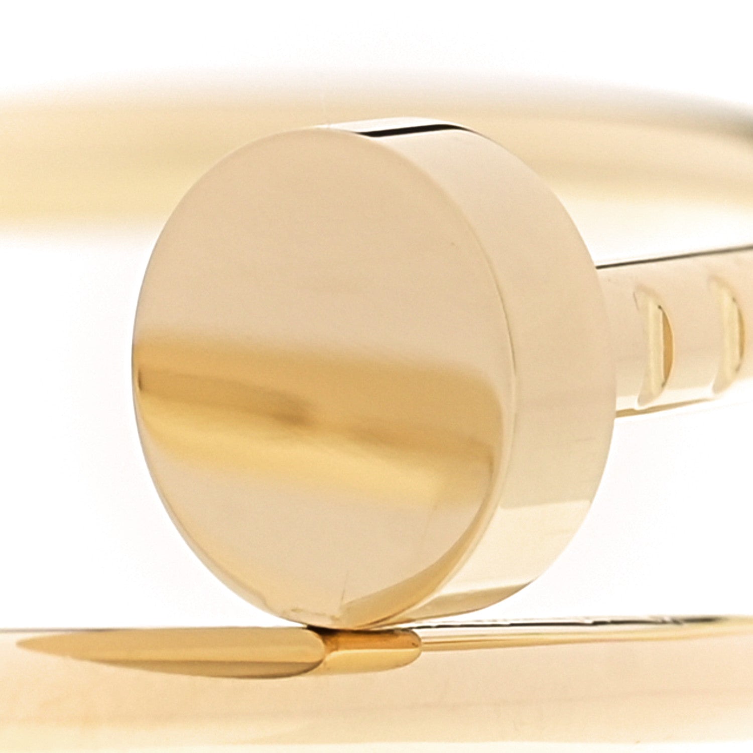 Cartier 18K Yellow Gold Small Juste Un Clou Bracelet 16 3 of 5
